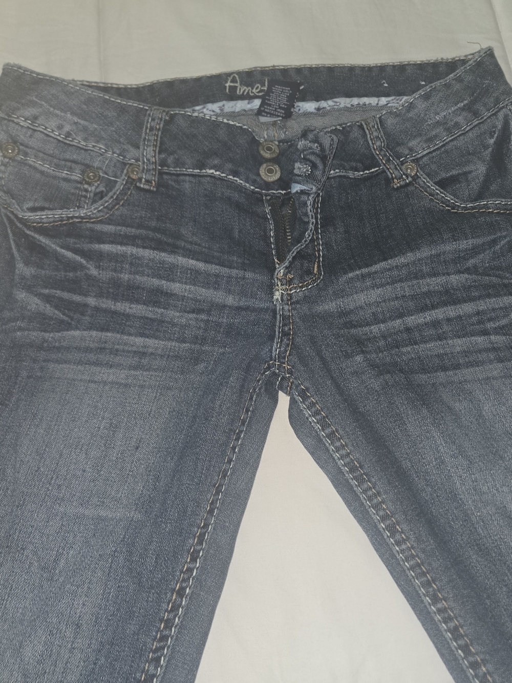 Aime Leon Dore Dark Wash Women’s Jeans - Classic Mid Rise